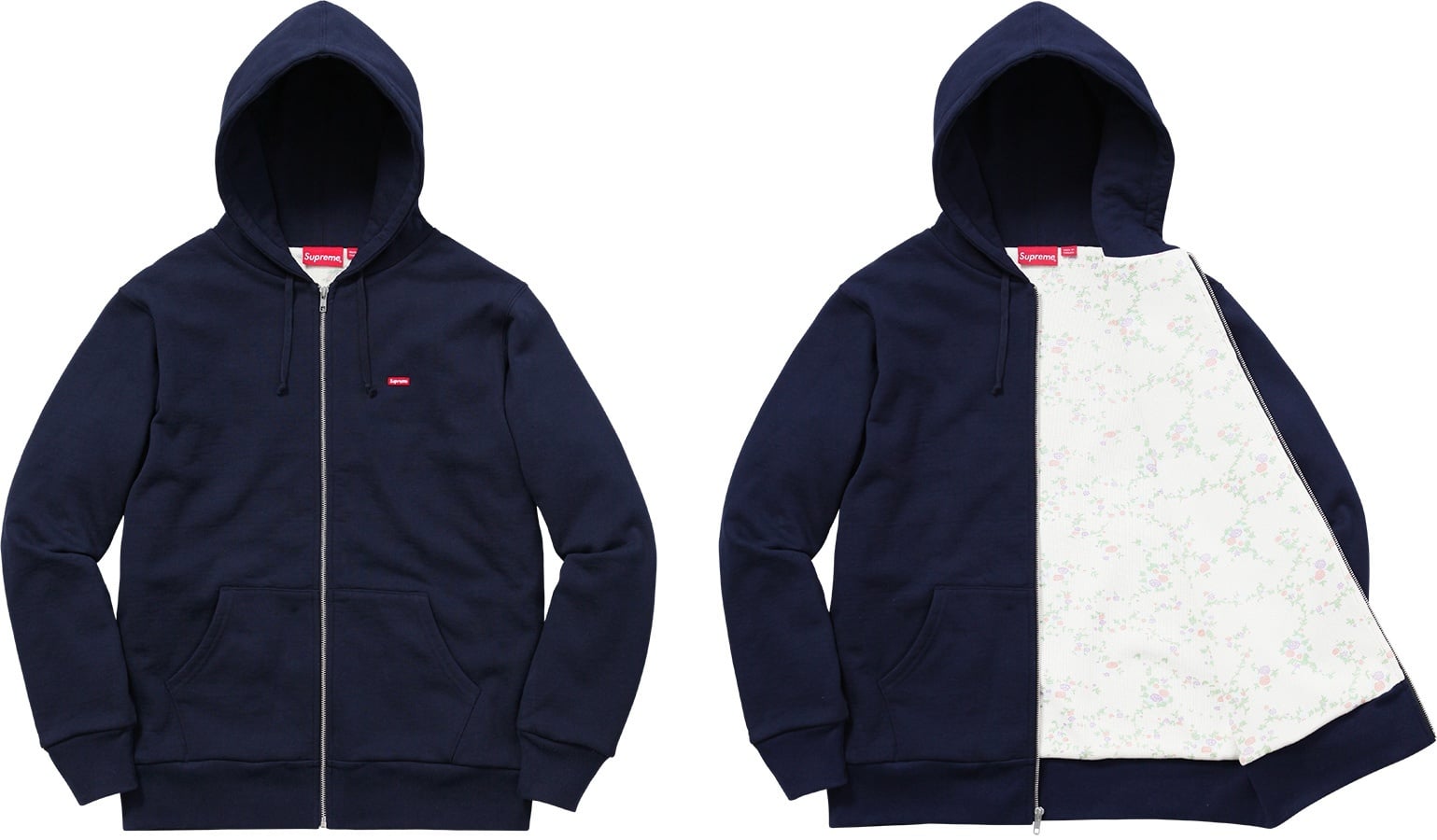 Small Box Thermal Zip Up Sweat view 2